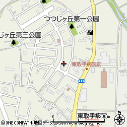 茨城県取手市井野503-60周辺の地図