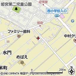 茨城県龍ケ崎市8336周辺の地図