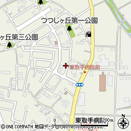 茨城県取手市井野503-47周辺の地図