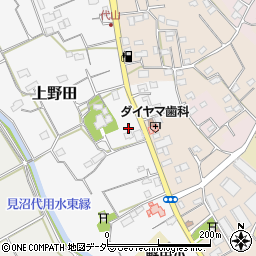 埼玉県さいたま市緑区上野田135周辺の地図