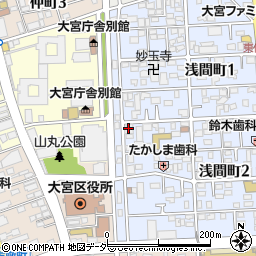 関東信越税理士会周辺の地図