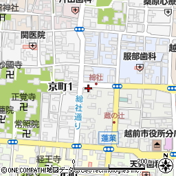 栂野屋呉服店周辺の地図