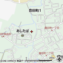 埼玉県川越市豊田町周辺の地図