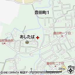 埼玉県川越市豊田町周辺の地図