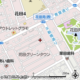 フレール花田周辺の地図