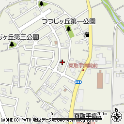 茨城県取手市井野503周辺の地図