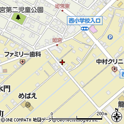 茨城県龍ケ崎市8338周辺の地図