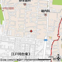 千葉県流山市こうのす台254周辺の地図