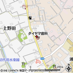 浦和代山郵便局 ＡＴＭ周辺の地図