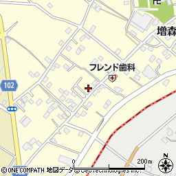 埼玉県越谷市増森1753周辺の地図