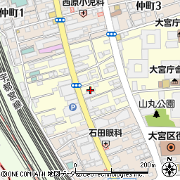 松本有料駐車場周辺の地図