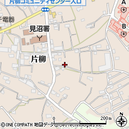 埼玉県さいたま市見沼区片柳1411-6周辺の地図