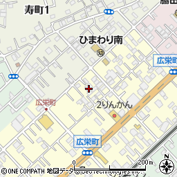 埼玉県川越市広栄町15周辺の地図