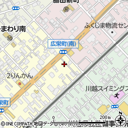 埼玉県川越市広栄町1-60周辺の地図