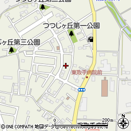茨城県取手市井野503-58周辺の地図