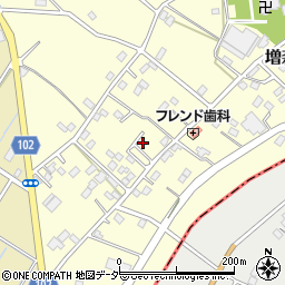 埼玉県越谷市増森1749周辺の地図