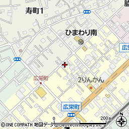 埼玉県川越市広栄町15-13周辺の地図