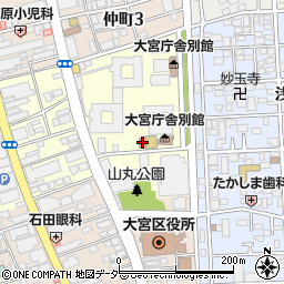 株式会社アイ・テックさいたま営業所周辺の地図