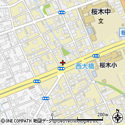 ＮＰＯ桜木ダンデライオン周辺の地図