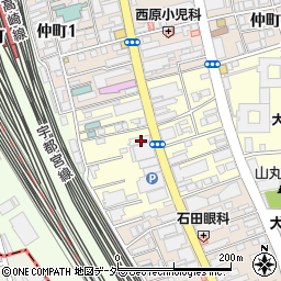 第一学院高等学校　埼玉キャンパス周辺の地図