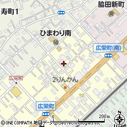 埼玉県川越市広栄町14-4周辺の地図