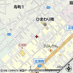 埼玉県川越市広栄町15-20周辺の地図