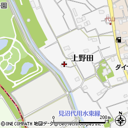 埼玉県さいたま市緑区上野田170周辺の地図