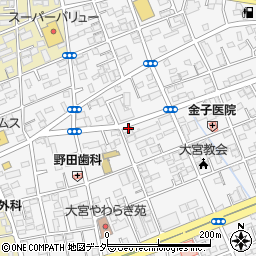 うなぎの久保田周辺の地図