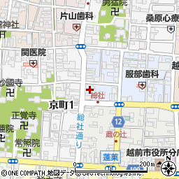 浅井園茶舗周辺の地図