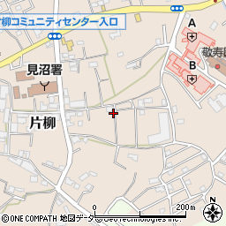 埼玉県さいたま市見沼区片柳1404周辺の地図