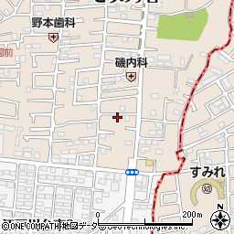 千葉県流山市こうのす台626周辺の地図