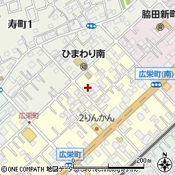 埼玉県川越市広栄町14-8周辺の地図