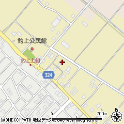 埼玉県さいたま市岩槻区釣上1438-2周辺の地図