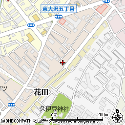 埼玉県越谷市大沢3230-22周辺の地図