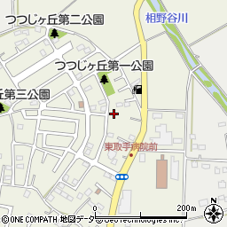 茨城県取手市井野503-40周辺の地図