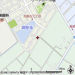 茨城県取手市光風台3丁目10-5周辺の地図