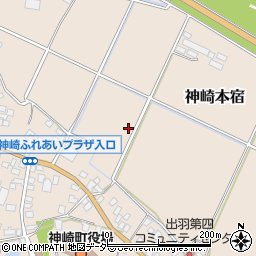 千葉県香取郡神崎町神崎本宿周辺の地図
