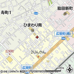 埼玉県川越市広栄町14周辺の地図