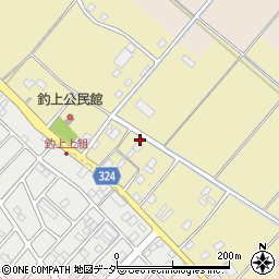 埼玉県さいたま市岩槻区釣上1435周辺の地図