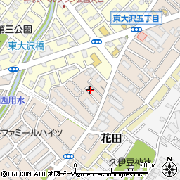 埼玉県越谷市大沢3420-4周辺の地図
