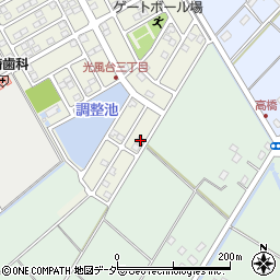 茨城県取手市光風台3丁目10-4周辺の地図