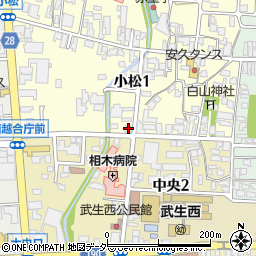小松観光周辺の地図
