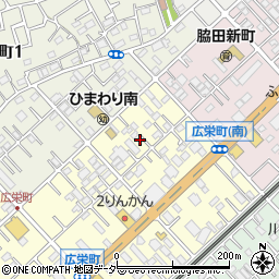 埼玉県川越市広栄町14-30周辺の地図