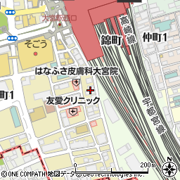 東京ＩＴ会計公務員専門学校大宮校周辺の地図