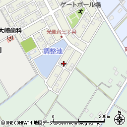 茨城県取手市光風台3丁目9-5周辺の地図