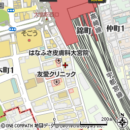 山晃第二ビル周辺の地図