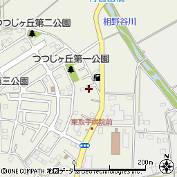 茨城県取手市井野561-11周辺の地図