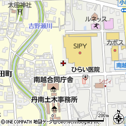 特定旅客自動車運送事業小松タクシーバス車庫周辺の地図