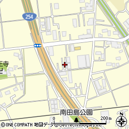 埼玉県川越市南田島769-7周辺の地図