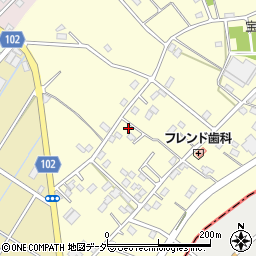 埼玉県越谷市増森1746周辺の地図